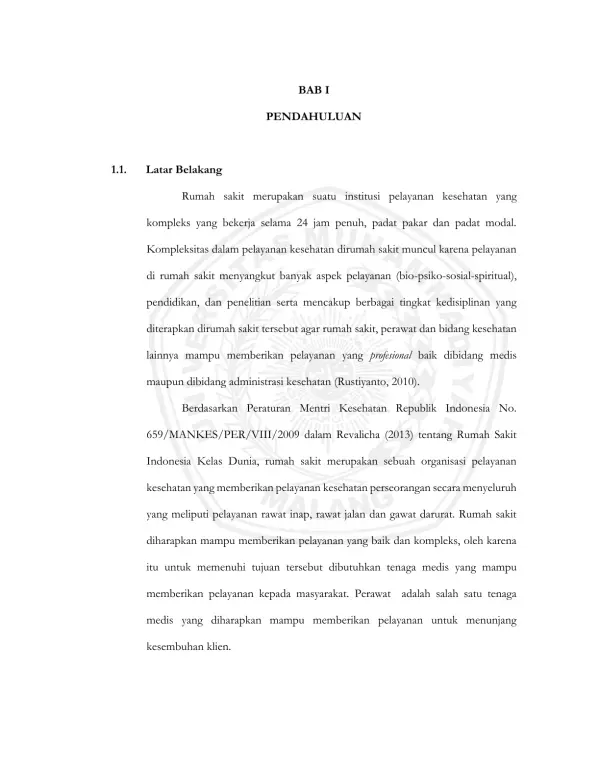 Peran dan Tantangan Perawat dalam Pelayanan Kesehatan di Rumah Sakit