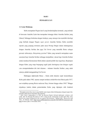 Dinamika Hubungan Diplomatik Kuba dan Amerika Serikat