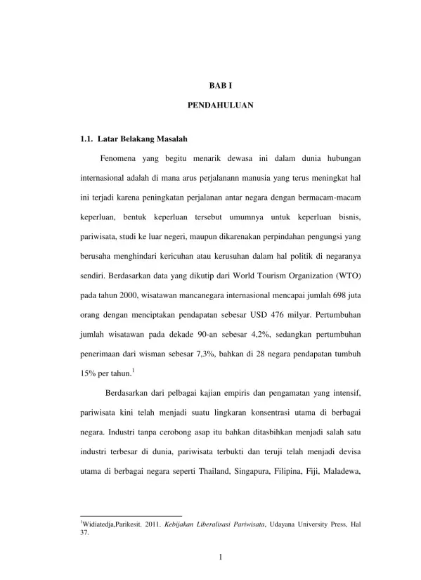 Peran Pariwisata dalam Diplomasi Kebudayaan dan Hubungan Internasional