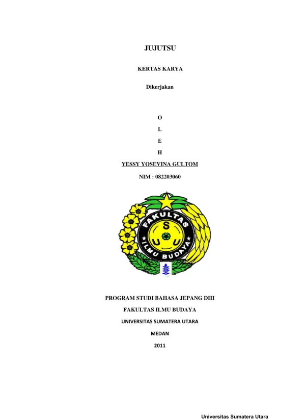 Kertas Karya tentang Jujutsu