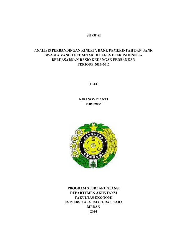 Analisis Perbandingan Kinerja Bank Pemerintah dan Bank Swasta di Indonesia